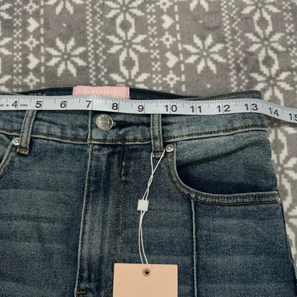 NWT Revice Venus Jean Crops Lightyear Wash Hi-Rise Star‎ Size 26 Retro Cool Girl - Image 13