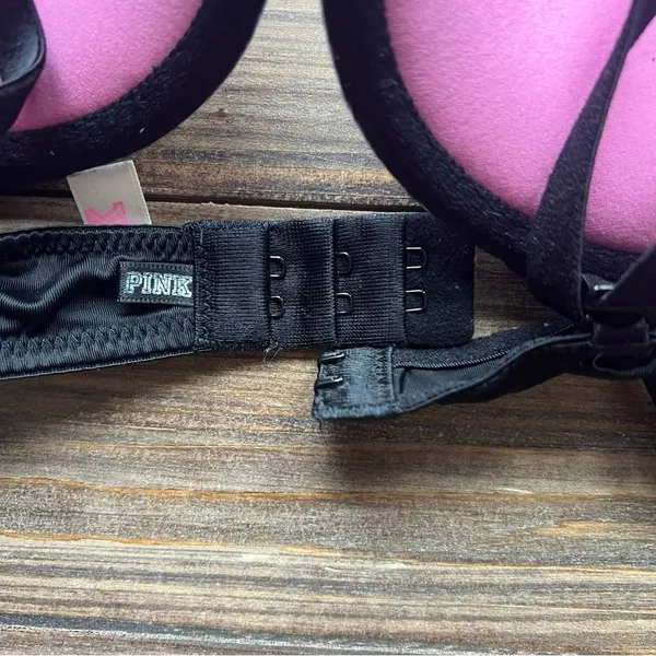 Victoria’s Secret PINK Wear Everywhere Push Up Bra Striped Size 34B - Image 6