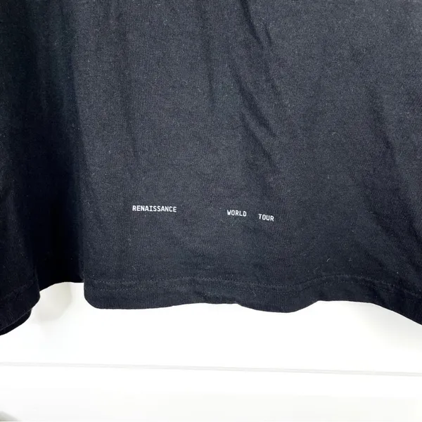 NWOT BEYONCE Authentic Renaissance World Tour Cowboy Hat Merch Tee Tshirt M - Image 7