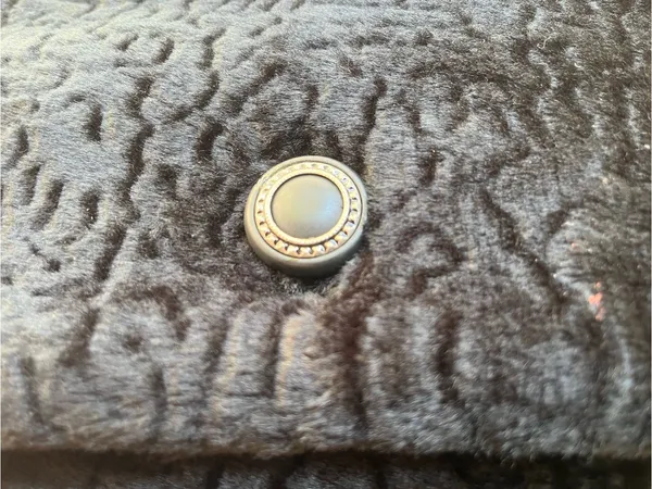 50’s Style Vintage Textured Faux Fur Swing Coat - Image 8