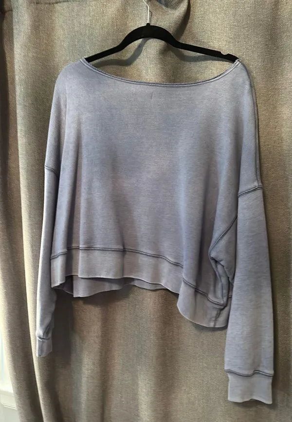 Aerie Cropped Crewneck - Image 2