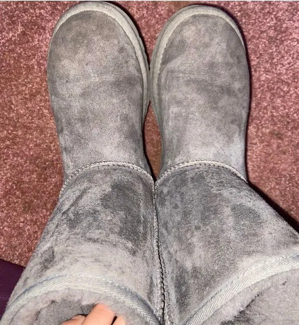 UGG Grey Classic Short s - Image 3