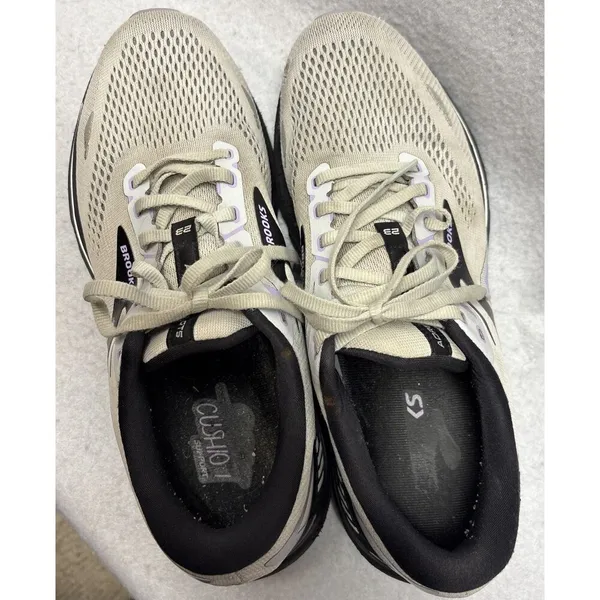 Brooks Adrenaline GTS 23 Grey Running Shoes 1203812A039 Women's Size 12 Narrow - Image 5