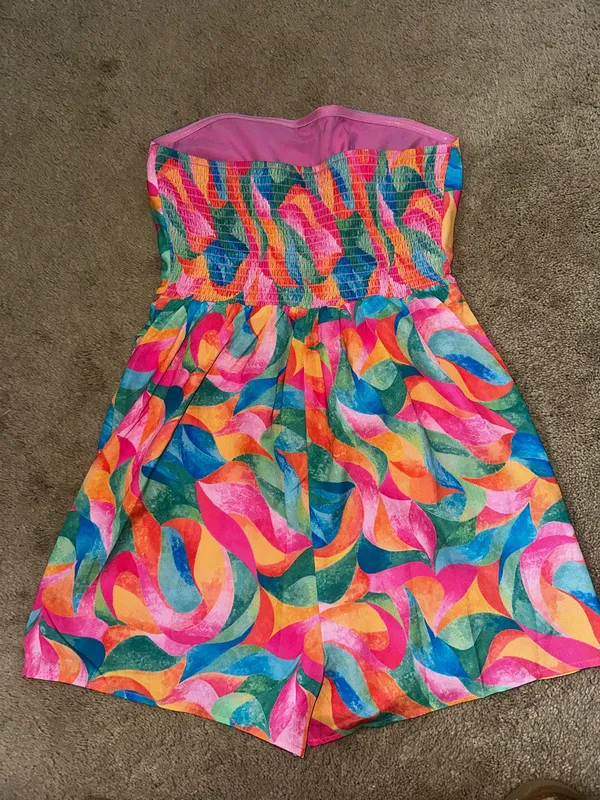 Pink Lily Romper - Image 3