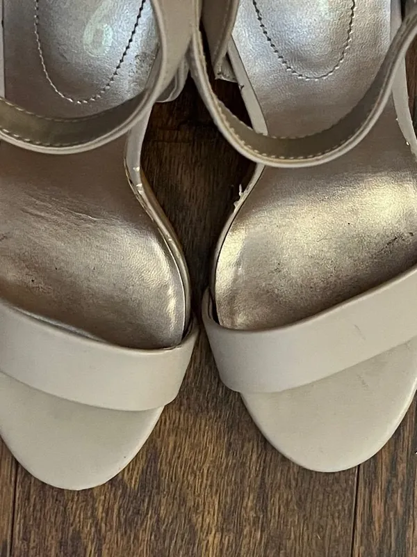 Mix No. 6 Nude Block Heel Ankle-Strap Sandals - Image 15