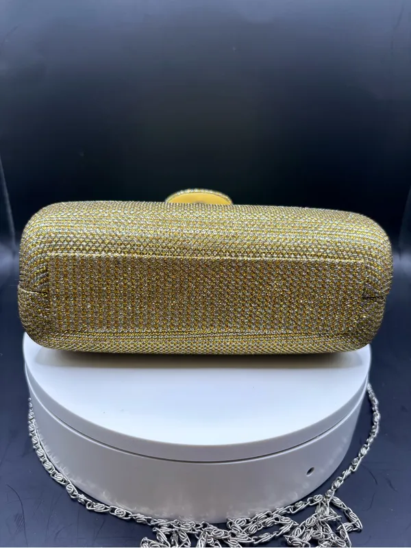 Gold Sparkle Evening Clutch - Image 2