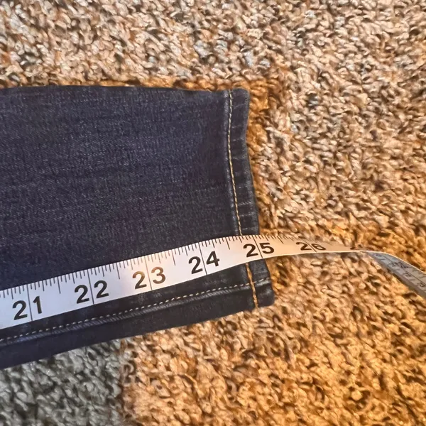 American Eagle Super Stretch X4 Dark Wash‎ Denim Jeans - Size 2 Short - Image 6