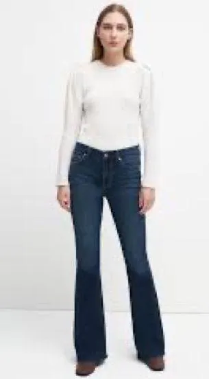 7 for all Mankind Ali Denim 33 - Image 2