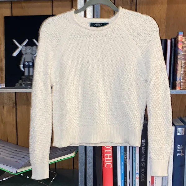 Lauren Ralph Lauren 100% cotton knit sweater - Image 2