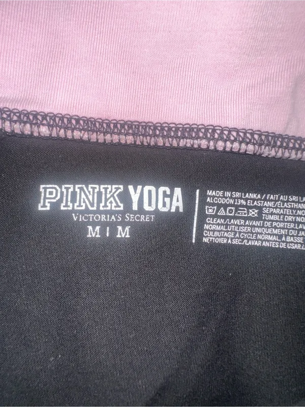Y2K 2000s VS PINK Bling Fold Over Leggings! - Image 4