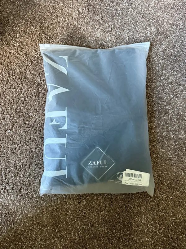 Zaful Men's Flat Pocket, Wide Leg Sweatpant Size M - Image 6