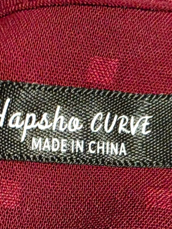 Hapsho Curve Short Sleeve Dress Size 2XL - Image 4