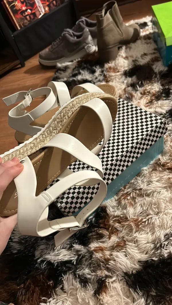 Soda Flatform Sandals - Image 2