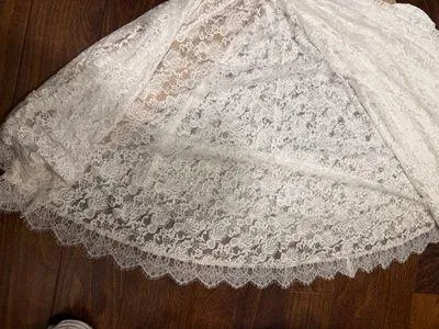 Miss Rosier White Lace Maxi Dress - Image 6