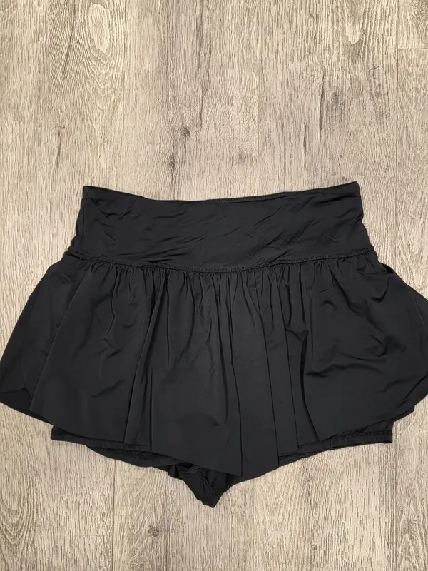 Soothfeel Tennis Skirt With Built-In Shorts Black Size S Lightweight Athletic - Image 4
