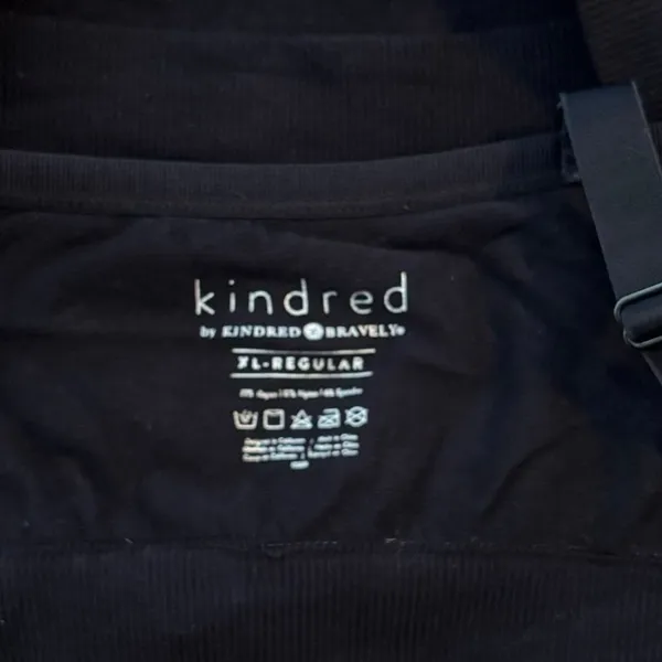 Kindred Bravely Size XL Regular Bralette Postpartum Maternity Wireless Black - Image 3