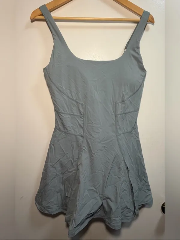 PopFlex Tie-Breaker Superdress in the beautiful Cloudy Blue colorway, M - Image 4