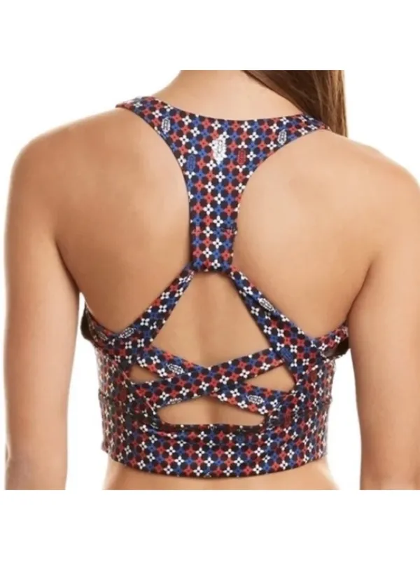 Women’s Free People FP Movement Odessa Printed Sports Bra Size S - Image 2
