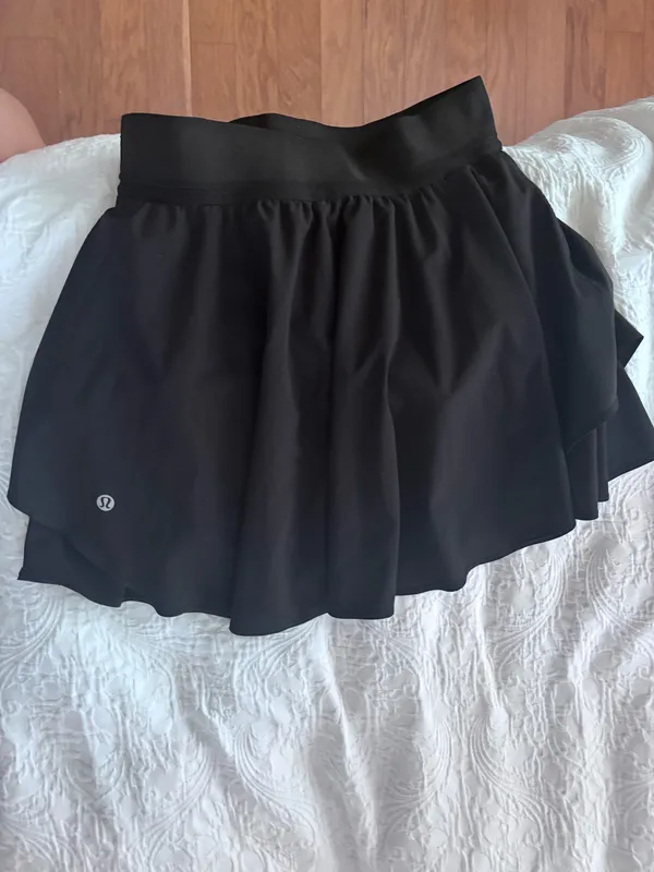 Black Lululemon Skirt Court High-Rise Rival - Image 4