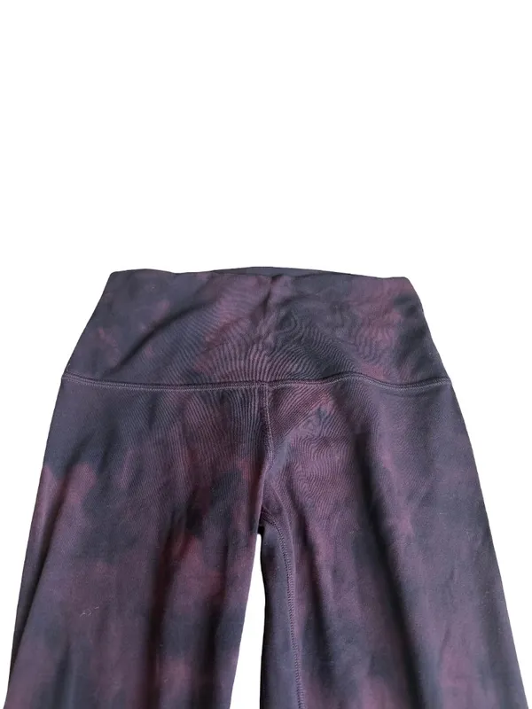 Lululemon High-Rise Stretch Leggings Tie Dye Yoga Workout Casual Size 4 Women's - Image 2