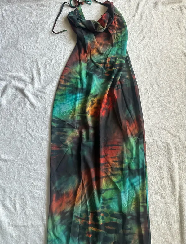 Outcast clothing abella maxi dress moody leopard - Image 5