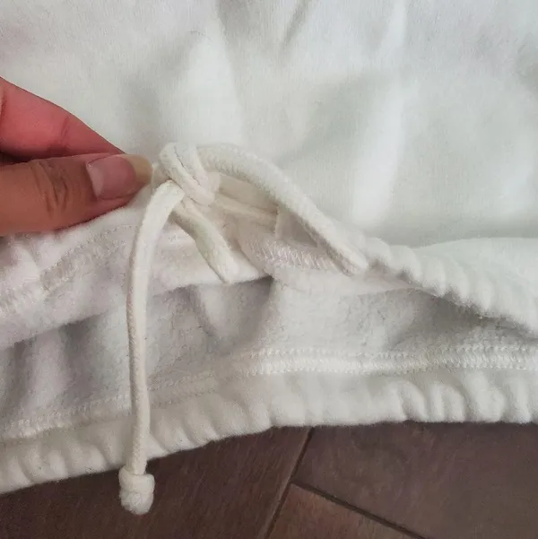 American Eagle Ann-mazingly soft cropped 1/4 zip in white size small wom… - Image 2