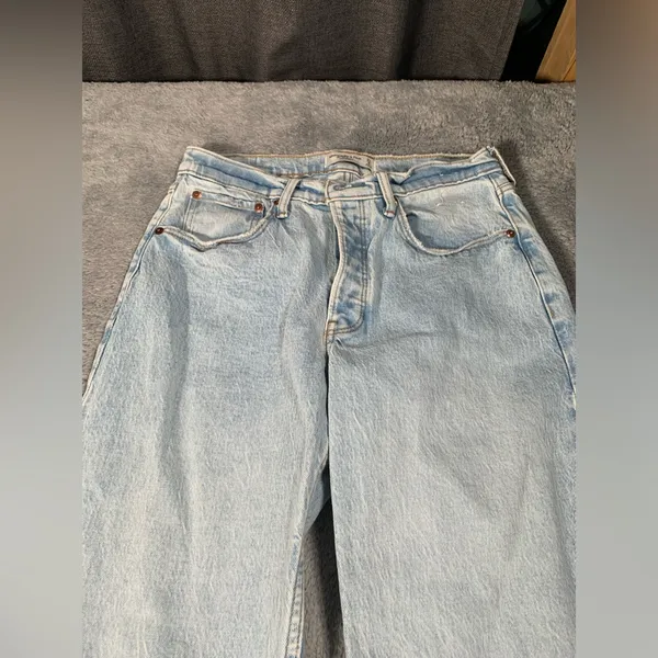 Abercrombie & fitch’90s baggy low rise Women's Jeans 27/4R - Image 2