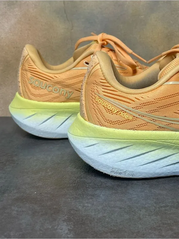 Saucony Ride 18 Women's Orange Running Shoes Size 9 - Image 12