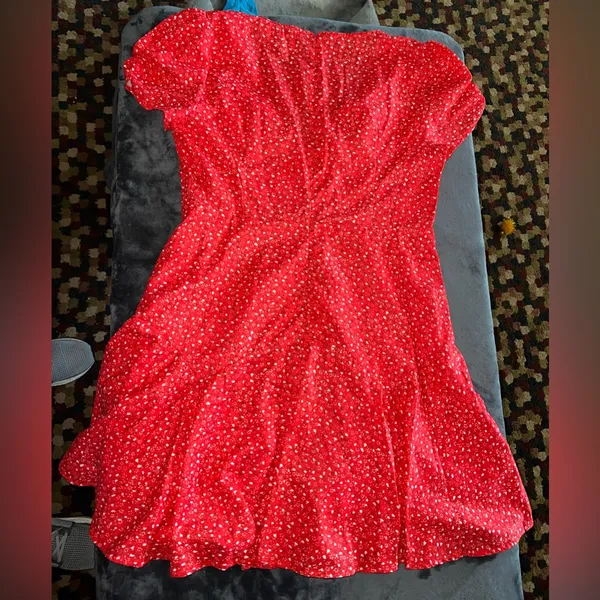 Princess Polly The Sting Mini Dress in Red Size 10 - Image 12