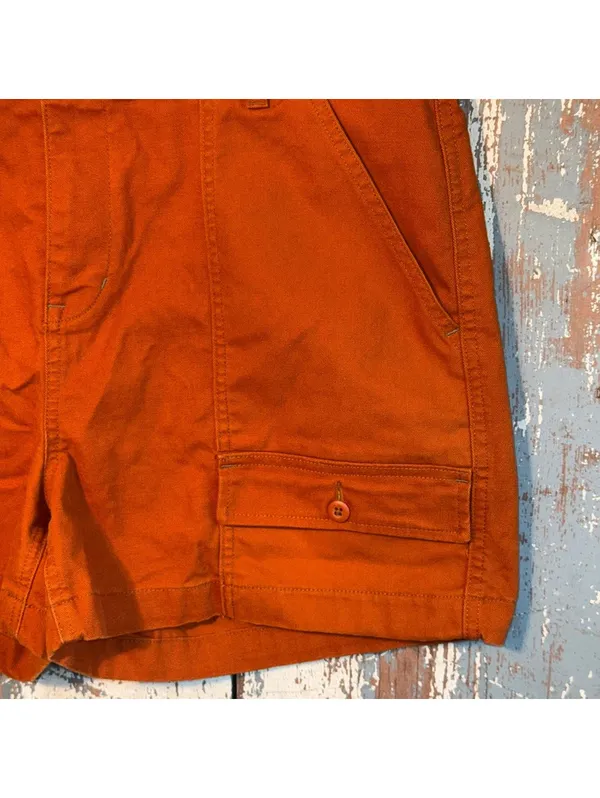 REI Co-op Trailsmith Hiking Outdoor Athletic Shorts women's size 16 orange - Image 2