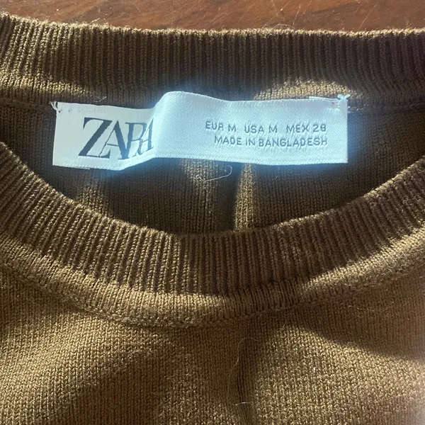 Zara Chocolate Brown Tank - Image 3