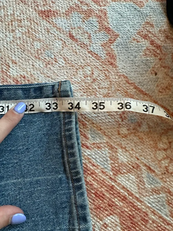 Madewell Tall '90s Straight Jean Rondell Wash Crease Edition stretch NN691 31T - Image 7