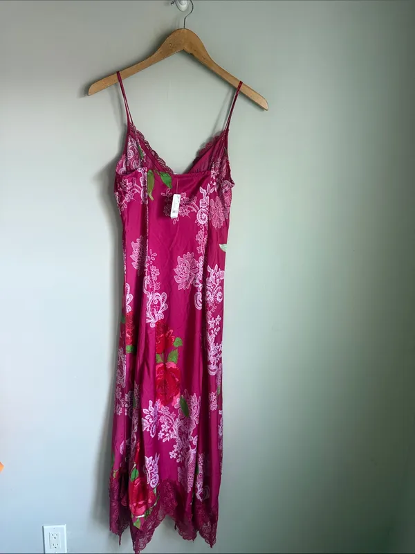 NEW Free People "Can We Talk" midi slip dress XS - Image 3