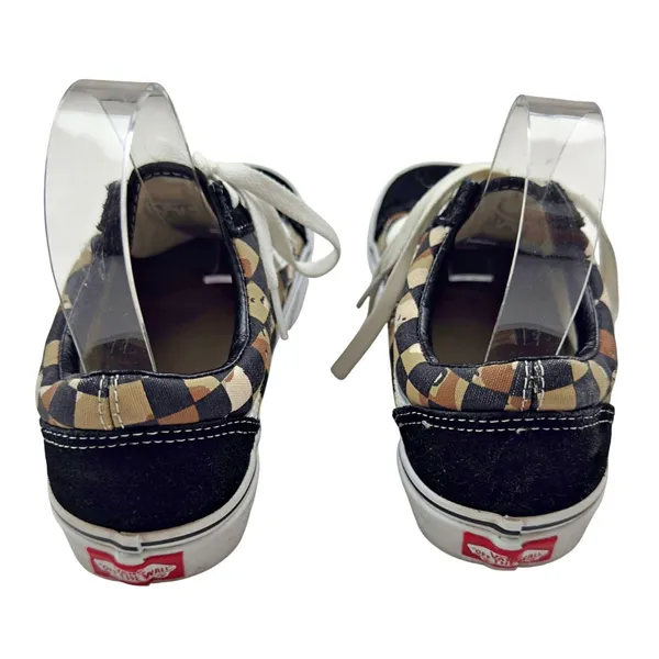 Vans Old Skool Camo Checkerboard Desert Sneaker - Image 2