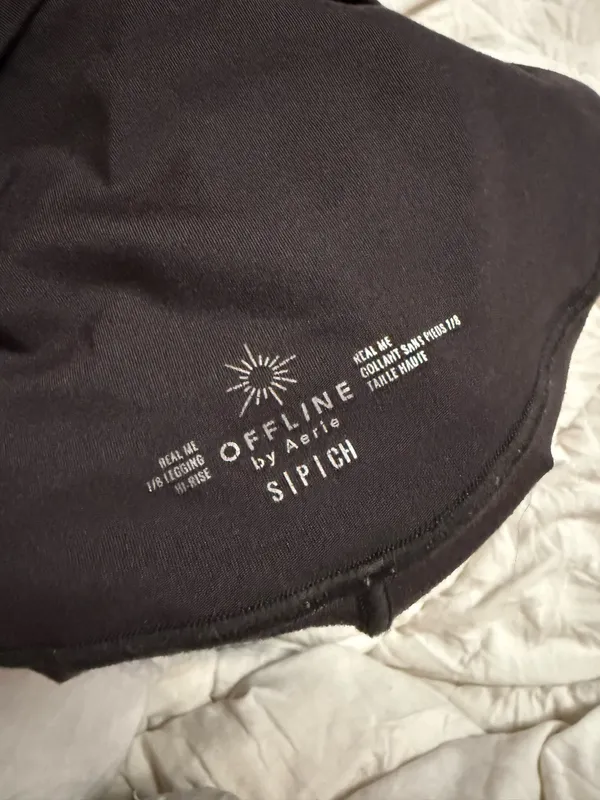 Aerie Leggings OFFLINE High-Waisted Real Me by 7/8 - Image 2
