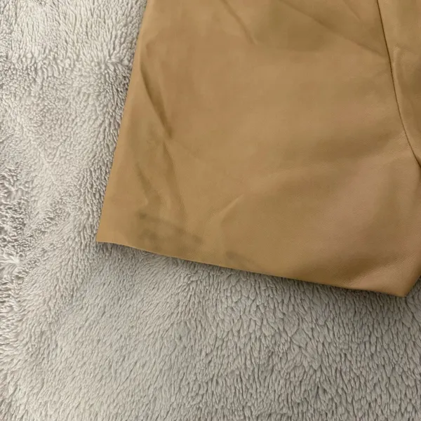 7 for all Mankind Faux Leather Skort - Image 6