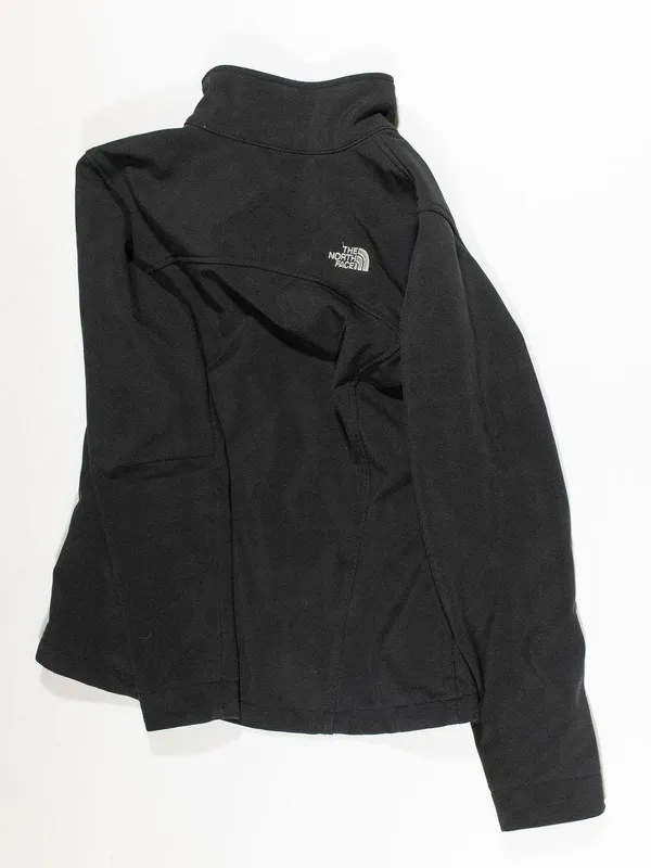 The North Face Women's Solid Black Full Zip High Neck Lightweight Jacket Coat - Image 4