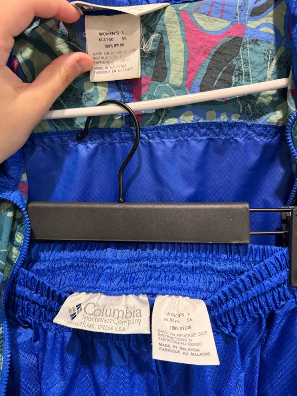 Vintage Columbia Windbreaker set - Image 6