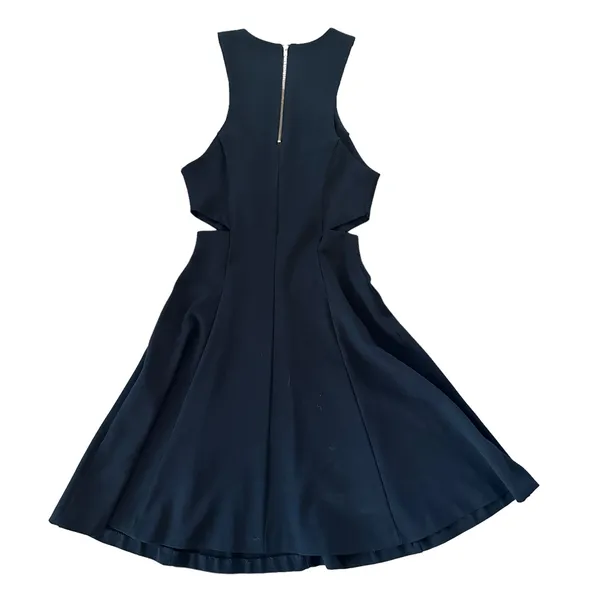 Amanda Uprichard Black Cutout Mini Dress - Image 4