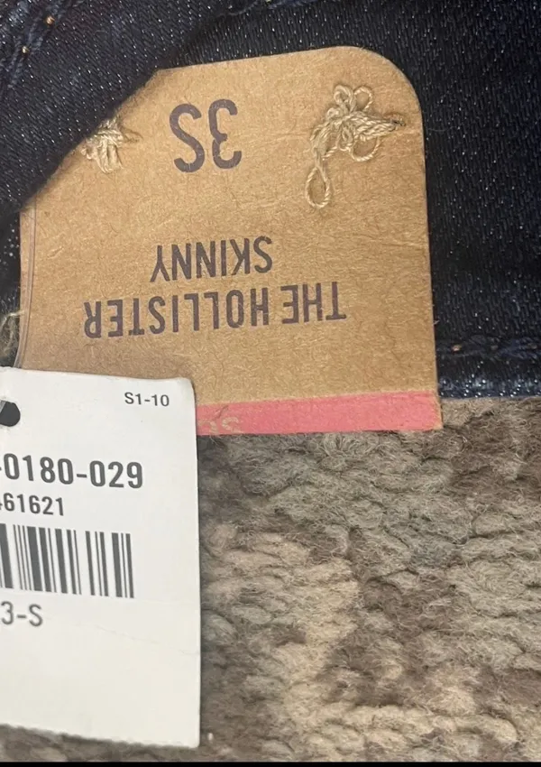 Hollister Women's Socal Stretch Pocket Style Blue Jeans Size 3S W26 L30 - Image 4