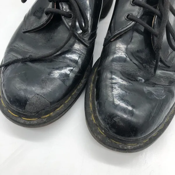 Dr. Martens 1461 Women's Patent Leather Oxford Shoes Black 8 - Image 3