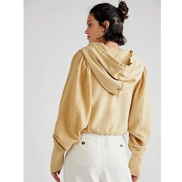 NWOT Free People Women's Love Letter Hoodie - Image 6