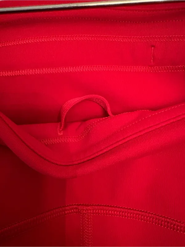 Lululemon Fast and Free High-Rise Tight 28" leggings Size 14 in Oxford Red - Image 4