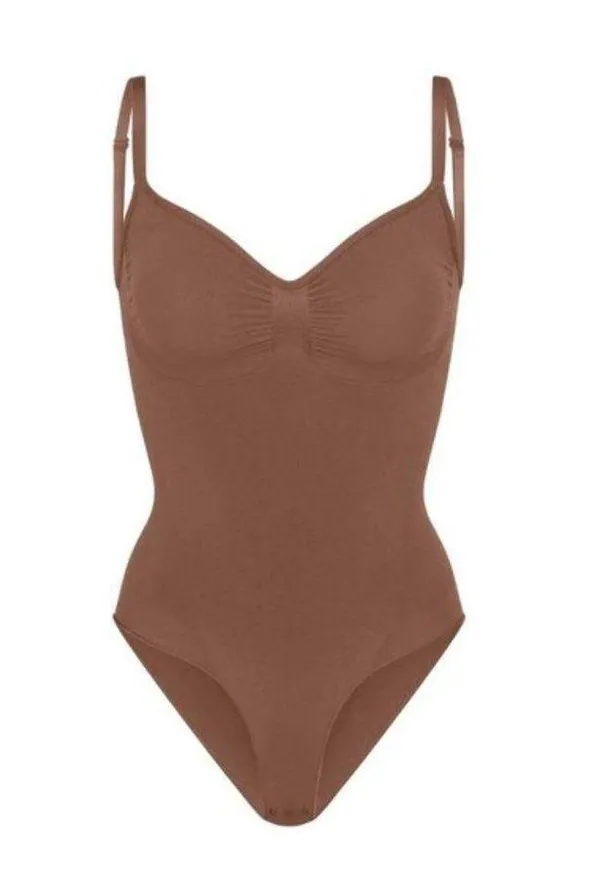 SKIMS Sculpting Bodysuit in Jasper Size XX-Small/X-Small - Image 9