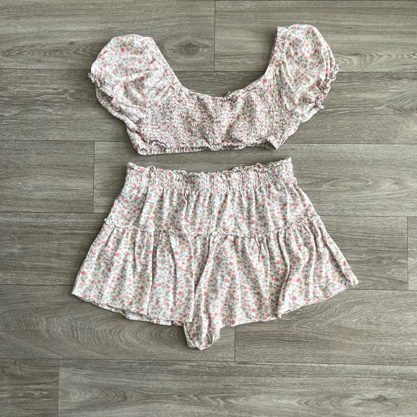 Aeropostale two-piece floral set - large - Image 3