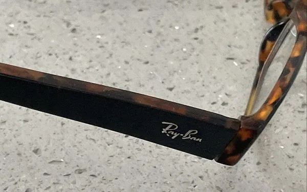 Ray-Ban Eyeglasses Frames ONLY RB5081 2147 Black Tortoise Rectangular 52-16-135 - Image 12