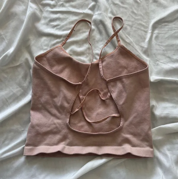 Free People Movement Strappy Back Tighten Up Tank Neon Mango - Image 2
