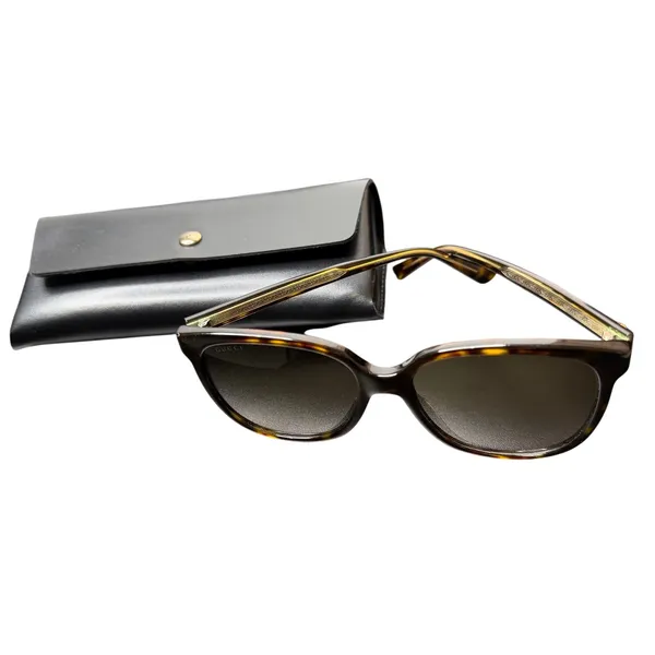 Gucci GG0507S Brown Tortoise Oversized 2022 Italy Sunglasses - Image 6
