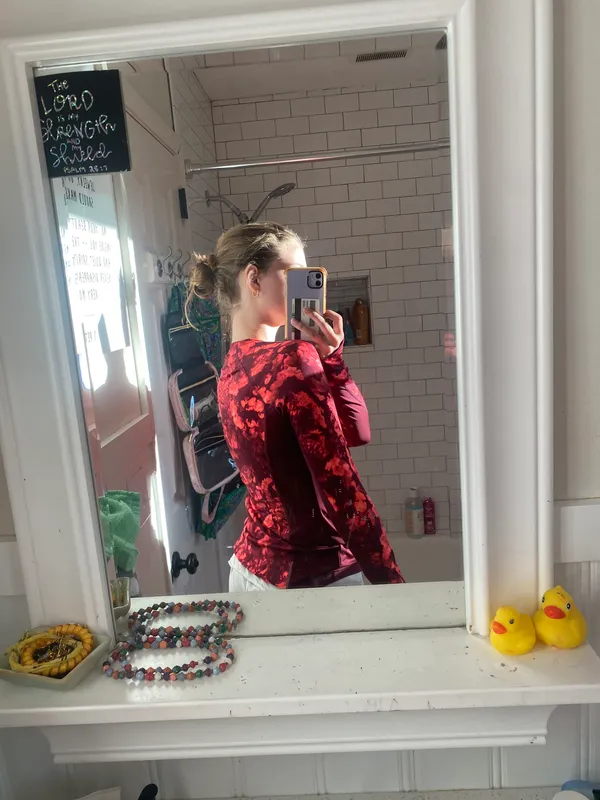 Athleta Long Sleeve Workout Top - Image 2