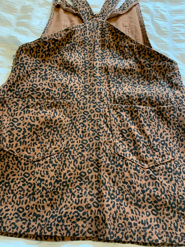 Forever 21 Leopard  Overall Dress - Image 4